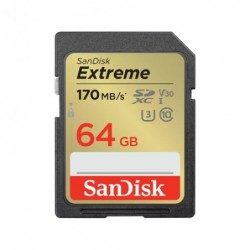 SANDISK  SD 64GB XC EXTREME...